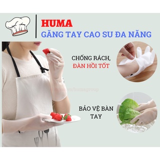 Găng Tay Cao Su Rửa Bát Siêu Dài, Siêu Bền