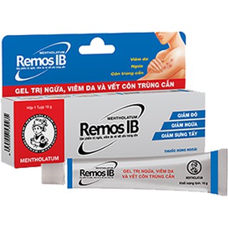 GEL BÔI NGỨA VẾT CÔN TRÙNG CẮN REMOS IB
