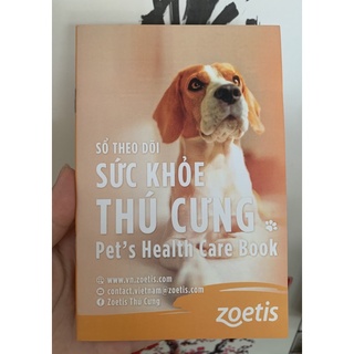 Sổ tiêm ngừa sức khoẻ cho chó