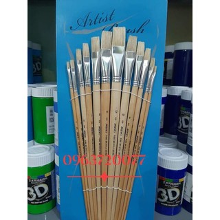 BỘ 12 CỌ ĐẦU BẰNG BẰNG MARIES LÔNG LỢN