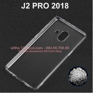 Ốp lưng Samsung J2 Pro 2018 Silicon Dẻo trong suốt