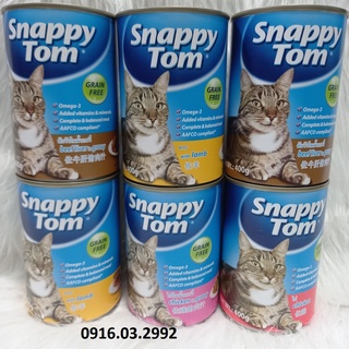 Pate Snappy Tom 400g, Pate cho mèo Snappy Tom