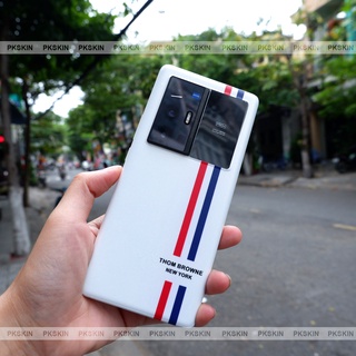 miếng dán skin vivo X70 pro plus full viền thom brown chất liệu 3M Mỹ và màn hình vivo x70 pro plus ppf