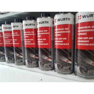 [ XẢ KHO 3 NGÀY ]  Sơn phủ gầm Ô Tô Su Non WURTH hàng nhập khẩu 1000 ml