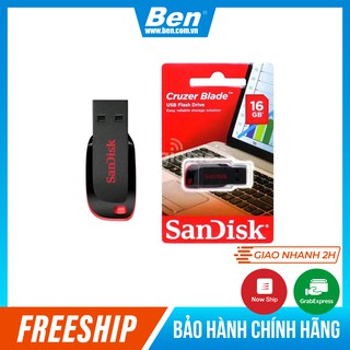 USB 2.0 Sandisk Cruzer Blade CZ50 4GB-8G-16G-32G-64G-128GB