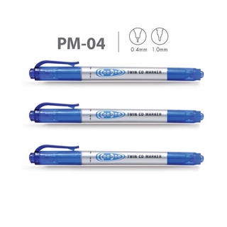 BÚT LÔNG DẦU THIÊN LONG-PM 04 XANH -ĐEN - ĐỎ