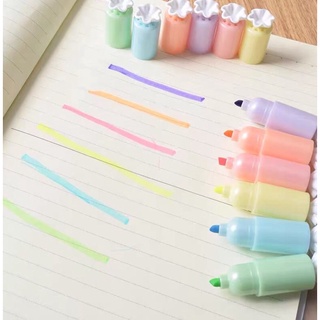 Bút Highlight Dạ Quang pilu Bộ 6 Màu hình cá dễ thương tiện dụng đánh dấu, ghi chú cho học sinh, sinh viên, văn phòng...