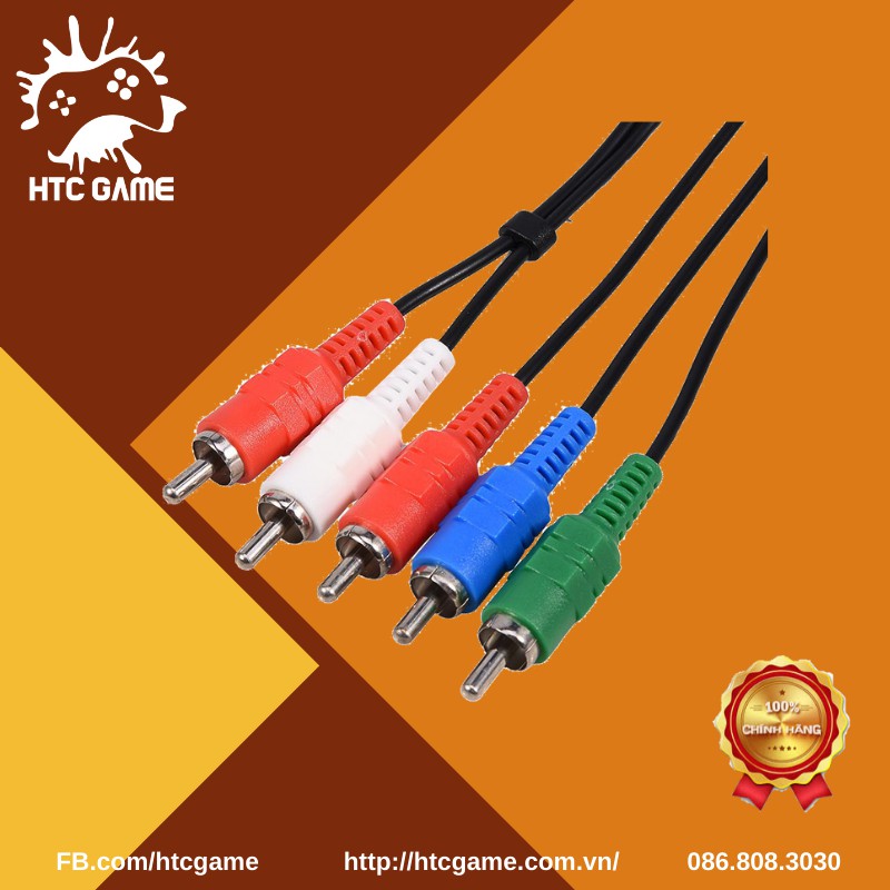 Dây Component 5 chấu (tăng độ nét PS2)