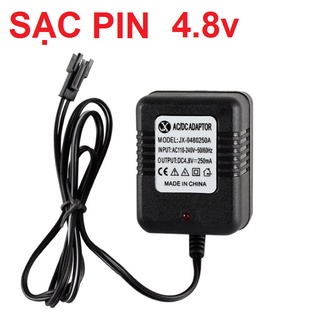 Sạc pin 4.8V cổng SM cho pin xe mô hình điều khiển từ xa