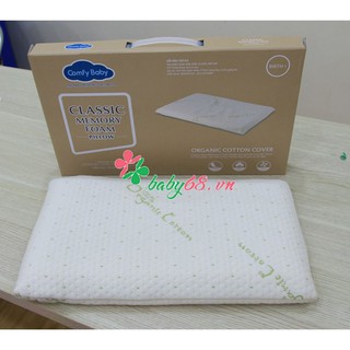 Gối trẻ em vỏ sợi Cotton hữu cơ Organic Comfy Baby CF062018N03