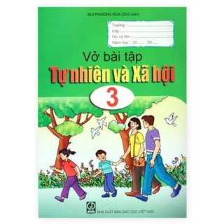 Sách - Vở BT Tự nhiên và Xã hội lớp 3