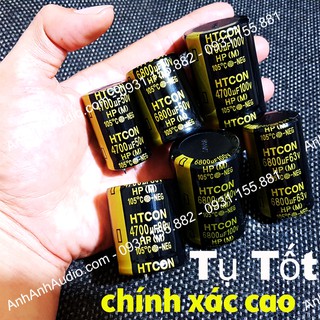 Tụ điện cho Amply loại tốt , đúng trị số , chịu áp vượt chỉ tiêu