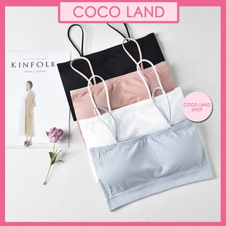 Áo Bra Cotton 2 Dây Gợi Cảm Trẻ Trung BR02