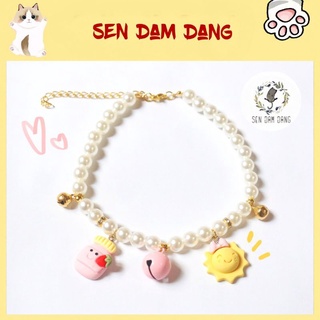 [ Nhiều Mẫu ] Vòng Cổ Ngọc Cho Cún Mèo - Phần 2