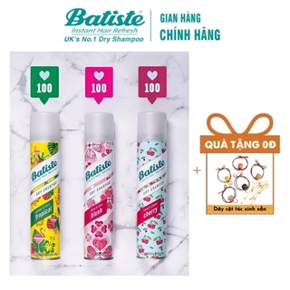 Dầu Gội Xịt Khô Batiste Dry Shampoo Giúp Tóc Bồng Bềnh, Hết Bết Tức Thì 200ml