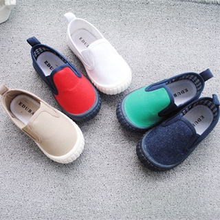 Giày Thể Thao Vải Canvas Thoải Mái Thời Trang Cho Bé