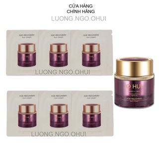 Gói kem dưỡng mắt Ohui tím giảm nhăn thâm và bọng mắt hiệu quả - Ohui Age Recovery Eye Cream 1ml