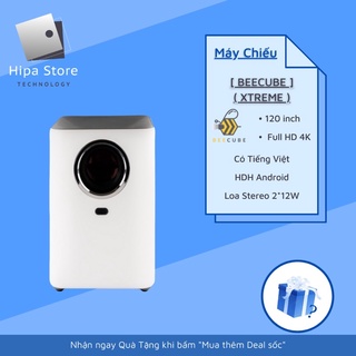 Máy Chiếu BeeCube Xtreme - Độ sáng cực lớn - Phân giải Full HD 1080 - Máy Chiếu 4K | Hipa Store