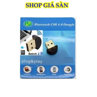 [Freeship] Usb Bluetooth, Usb Thu Blutooth 4.0 Không Dây Cho Pc Win 10 8 7