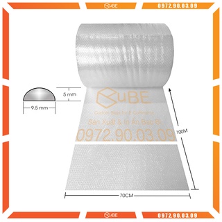 Xốp Chống Sốc- Bóng Khí - (70cm x 100m) Màng Xốp Hơi Gói Hàng , Bọc Hàng - Xưởng Bao Bì Cube