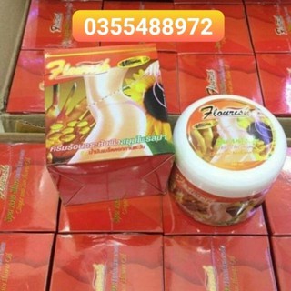 COMBO 12 Kem Tan Mỡ Bụng Gừng Ớt Flourish hàng chuẩn Thái Lan 500ml