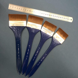 [Lộc's Art Store]Cọ bản ngang Sunway B211 lông nhân tạo ( số 1- số 5) vẽ acrylic,sơn dầu, màu nước...