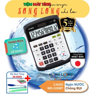 Máy tính CASIO CHỐNG NƯỚC WD-320MT - "Siêu Nhân Ngăn Nước Chống Bụi” - Máy Tính Cầm Tay Chính Hãng Bảo Hành 5 Năm