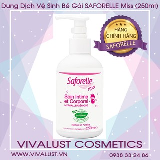 Dung Dịch Vệ Sinh Bé Gái SAFORELLE MISS (250ml)