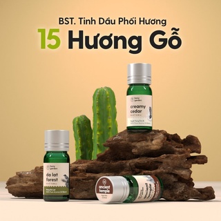 Tinh Dầu Xông Phòng, Làm Nến Thơm Tone Gỗ (15 LOẠI) 3 Tầng Hương Phối Hợp Mới Lạ HENY GARDEN