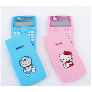 (Giảm mạnh)Máy tính Doreamon cầm tay dễ thương cute có thể dùng pin năng lượng mặt trời