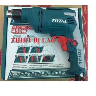 Total - TD4506E Máy khoan điện cầm tay 450W - 6.5mm