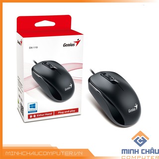 Chuột quang GENIUS DX-110 USB (Đen) - Hàng chính hãng