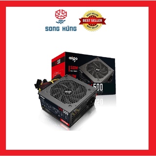 Nguồn máy tính AIGO VK550 - 500W (Màu Đen) CHÍNH HÃNG -BẢO HÀNH 36 THÁNG