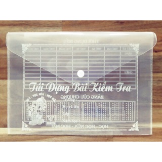 Bìa A5 VC Đựng Bài Kiểm Tra