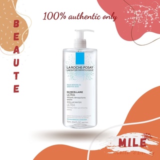 [ BILL MỸ]Nước tẩy trang siêu dịu nhẹ LAROCHE-POSAY MICELLAR WATER ULTRA 750ml