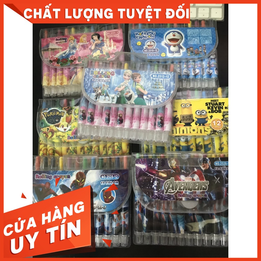 Sáp vặn 12 màu