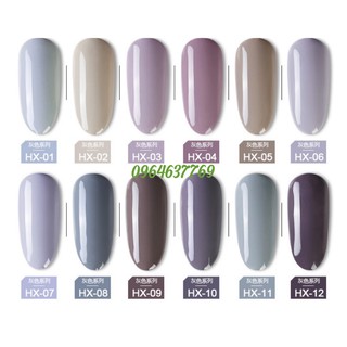 SƠN GEL AS-MÀU XÁM -15ML - MÃ HX