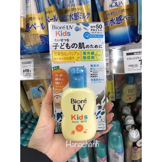 Kem chống nắng trẻ em biore uv kids