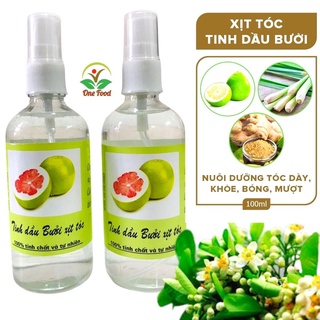 Tinh Dầu Bưởi Chính Hãng , Xịt Tóc tinh dầu bưởi (Kích Mọc Tóc, Dài Nhanh Bóng Mượt Giảm Gãy Rụng), OneFood68