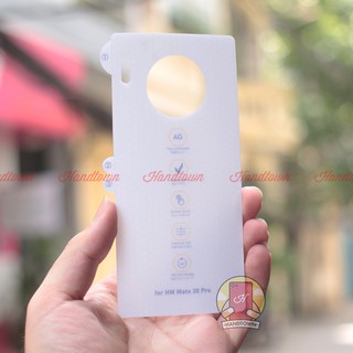 Miếng Dán Màn Hình Mặt Lưng PPF Thế Hệ Mới Chống Vân Tay Huawei Mate 30 Pro