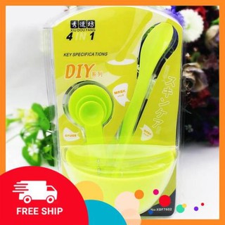Bộ Dụng Cụ Trộn Đắp Mặt Nạ 4 In 1