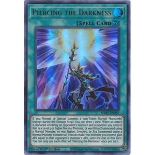 Thẻ bài Yugioh - TCG - Piercing the Darkness / MP21-EN257'