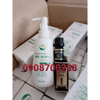 Combo 1 chai dung dịch vệ sinh phụ nữ 1 lọ nước hoa vùng kín Để Hương Thanh Mộc Hương