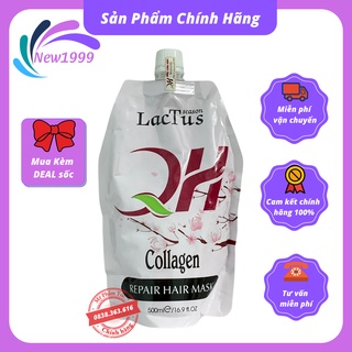 Kem ủ tóc Lactus season 500ml giảm gãy rụng phục hồi hư tổn chống xơ rối và tăng cường độ ẩm
