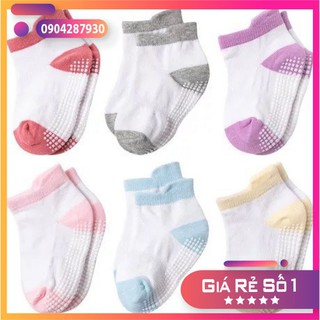 Tất trẻ em - Set 5 đôi tất trẻ em cotton hàng quảng châu cao cấp chất dày dặn cho bé từ 1- 5 tuổi