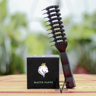 [Hàng Úc] Sáp vuốt tóc Mane Man Matte Paste 100g Australia + Tặng lược tạo kiểu Chaoba cao cấp