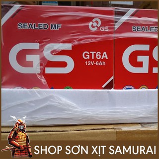 Ắc Quy Khô GS GT6A (12V 6Ah) dành cho xe Dream