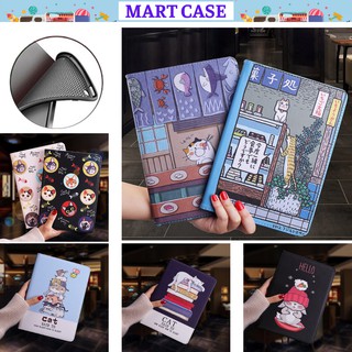 Ốp ipad silicon hình Thỏ mũ hồng ipad Air 3/gen 5/6/7/8/9/Air1/Air 2...MART CASE