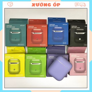 Vỏ bao CHỐNG BẨN case Airpods 8 màu