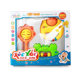 Hộp Xúc Xắc Lục Lạc 3 Chi Tiết Antona Cho Trẻ Sơ Sinh